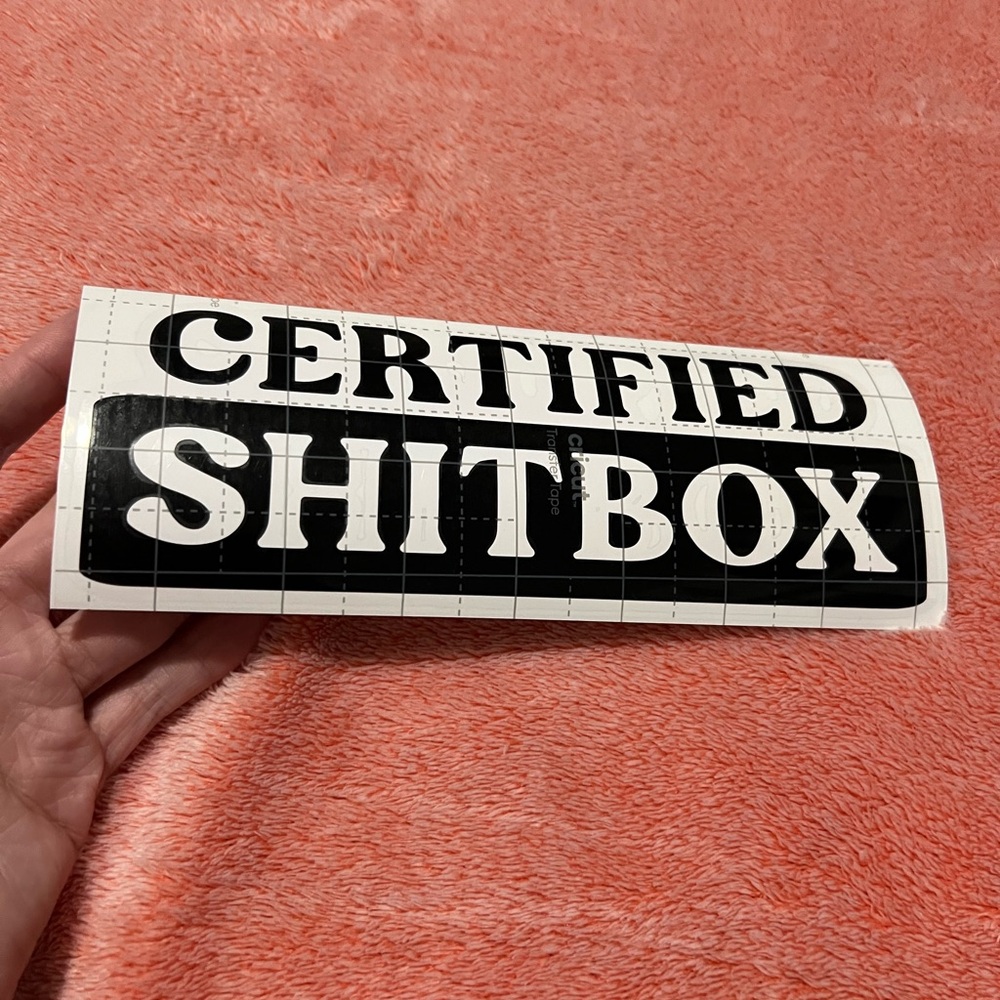 Certified S*itbox Vinyl Decal ✨ - Picture 2 of 5